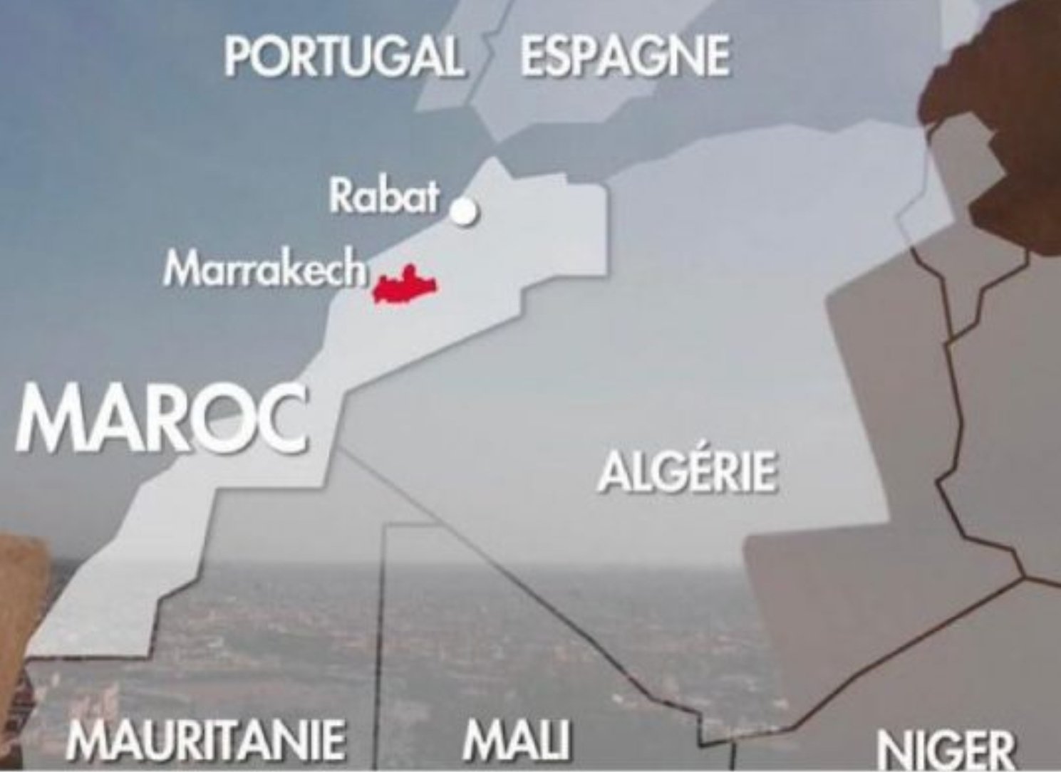 La carte complète du Maroc sur une chaîne officielle française.  La France s’apprête-t-elle à reconnaître la marocanité du Sahara ?