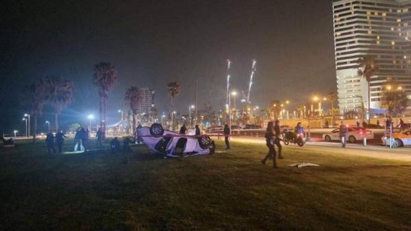 مقتل شخص وإصابة 6 آخرين في عملية دهس بسيارة وإطلاق نار في تل أبيب