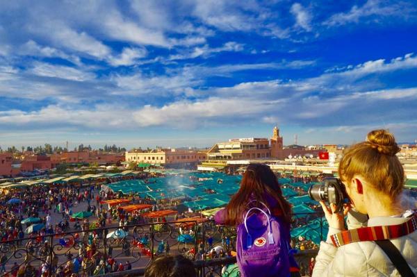 مراكش تحطم الرقم القياسي لعدد السياح الوافدين عليها سنة 2019