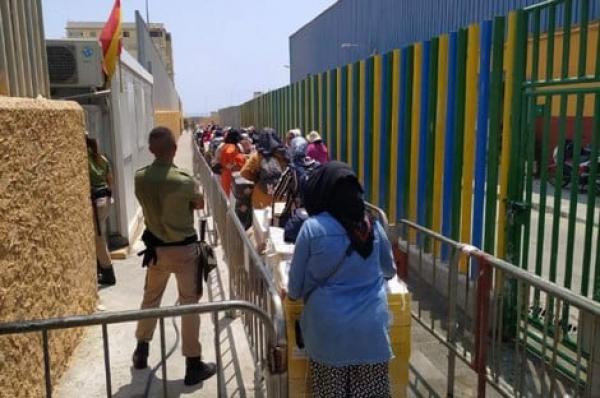 نقابة العمال المغاربة بمليلية المحتلة توضح بخصوص فتح المعابر من جديد