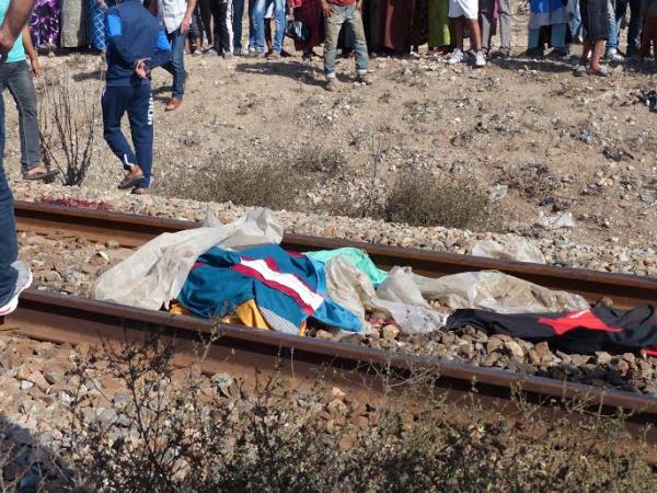 قطار يدهس شابا ويحول جثته إلى أشلاء بسطات