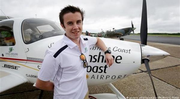 شاب أسترالي يسافر على 15 دولة في طائرة ذات محرك واحد