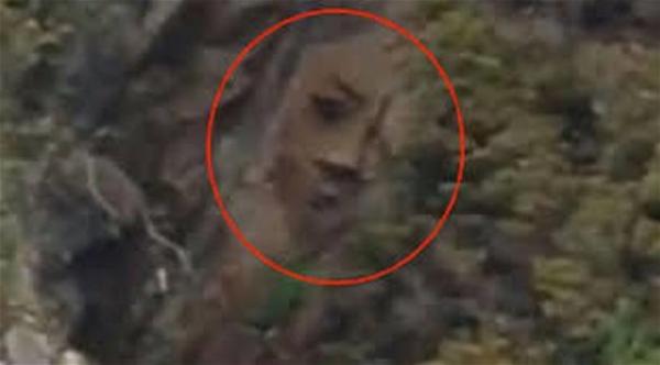  اكتشاف جرف صخري على شكل وجه إنسان في كندا (ميرور) 