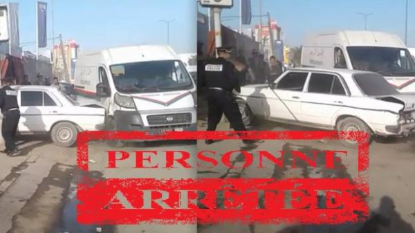 القبض على سائق بالدارالبيضاء حاول الهروب من الأمن على طريقة الأفلام ..تفاصيل الواقعة (فيديو)
