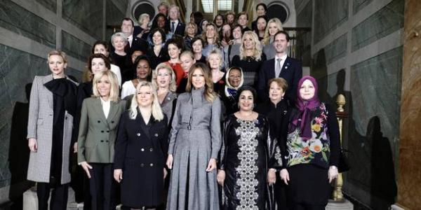 ما هو سر ظهور "زوج" رئيس وزراء لوكسمبورغ في صورة مع زوجات زعماء العالم؟