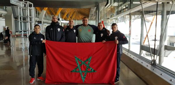 لأول مرة في تاريخ بطولة العالم .. المغرب يشارك بأربع لاعبين و حكم في رياضة "الجوجيتسو" (الصور)