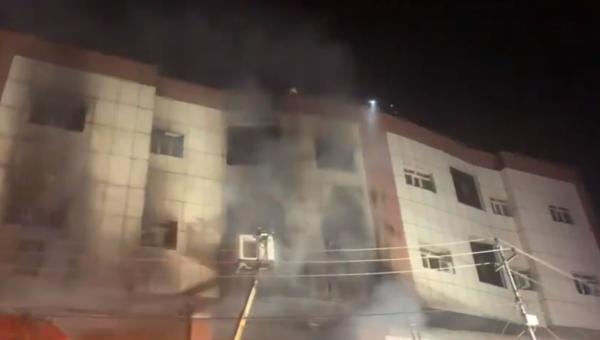 14 قتيلا في حريق بسكن جامعي بشمال العراق