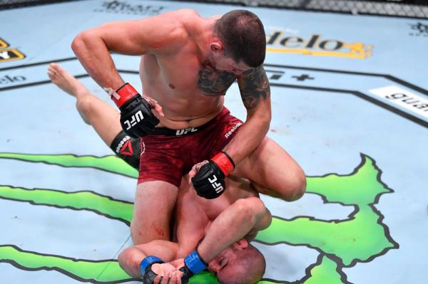 أبو زعيتر يتعرض لهزيمة قاسية أمام منافسه الكندي في" UFC"