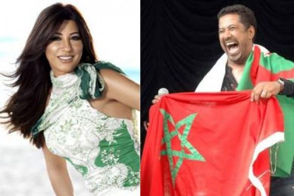 حملة مغربية للمطالبة بنجوى كرم والشاب خالد في موازين 2012