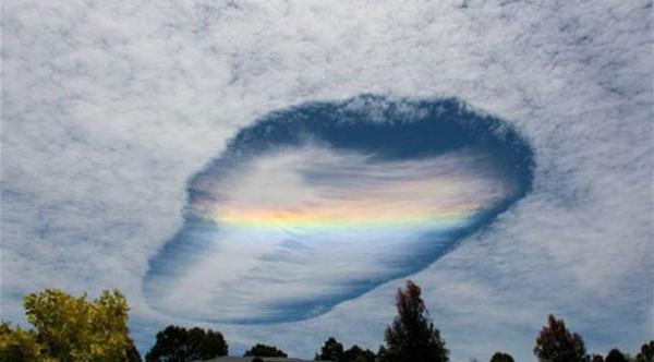 بالصور: ظاهرة غريبة للسحب في سماء استراليا