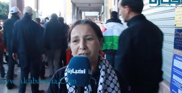 الشاعرة "الزريعي" تشارك في مسيرة التضامن مع القدس وهذا ما صرحت به لـ"أخبارنا"