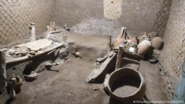 علماء آثار يكتشفون "غرفة للعبيد" في مدينة بومبيي الأثرية