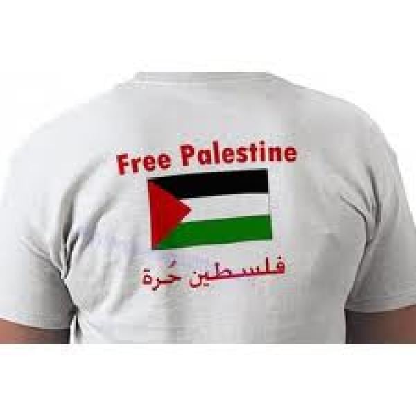 اعتقال ابن مسؤول رجاوي بتهمة ارتداء قميص &quot;فلسطين حرة&quot; 