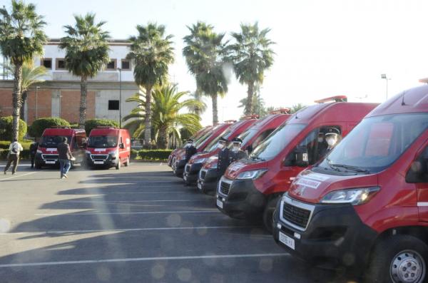 جهة مراكش توفر 20 سيارة إسعاف لنقل مرضى "كوفيد"