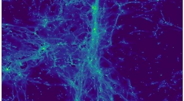 التقاط أول صور للشبكة الكونية حيث تولد المجرات