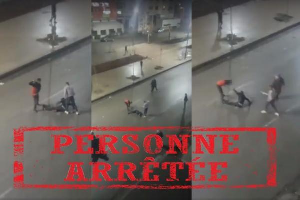 فيديو الاعتداء على مواطن بالأسلحة البيضاء في الشارع العام..الأمن يعتقل أحد المتورطين