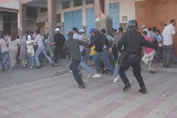 اعتقالات وإصابات في مواجهات عنيفة بين طلبة الحي الجامعي والقوات العمومية