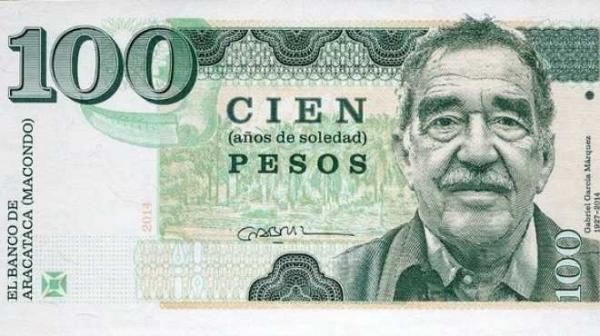 ماركيز على أوراق النقد بكولومبيا
