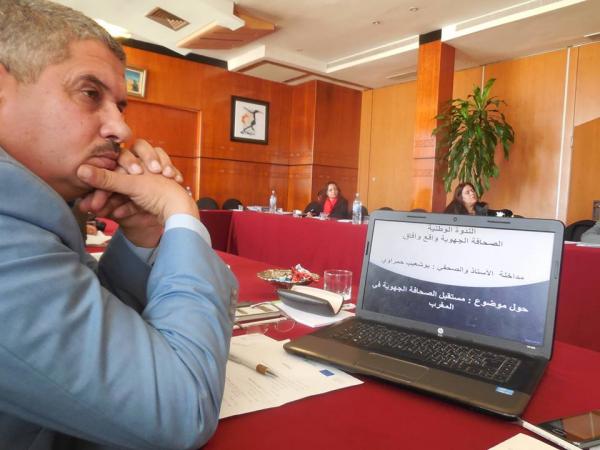 نقابة الصحافيين المغاربة تدين استهداف الزميل بوشعيب الحمراوي و تصدر بيانا شديد اللهجة