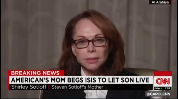 بالفيديو .. والدة الصحفي الأمريكي المختطف لدى داعش : أمة محمد لا تقتل