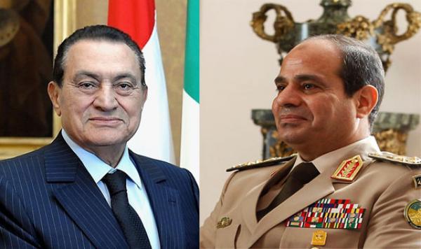 مبارك يكشف سرا لأول مرة عن السيسي (فيديو)