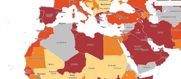 بخريطة "مكتملة" ... مركز أمريكي يضع المغرب ضمن فئة الدول ذات المخاطر الوبائية المرتفعة