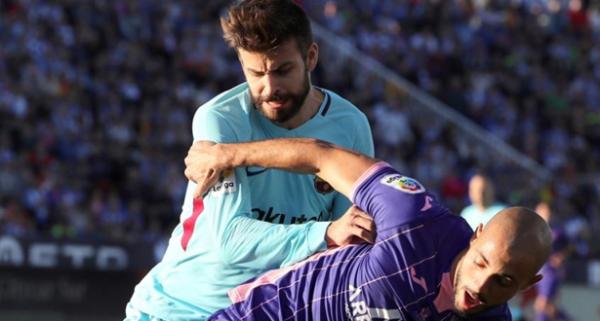 برشلونة يستأنف ضد إنذاري بيكيه وسواريز أمام ليغانيس