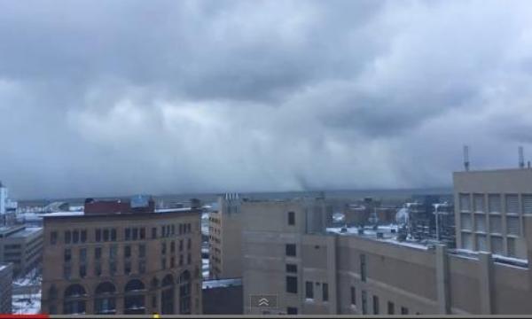 بالفيديو: شاهد "تايم لابس" لعاصفة نيويورك الخطيرة