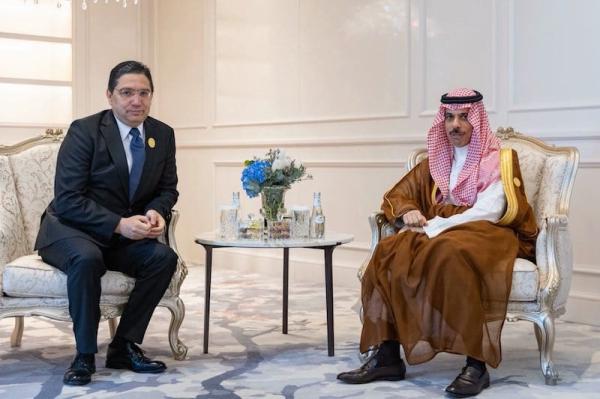 "بوريطة" يحل بالسعودية ويجري مباحثات مكثفة مع عدد من وزراء الخارجية العرب
