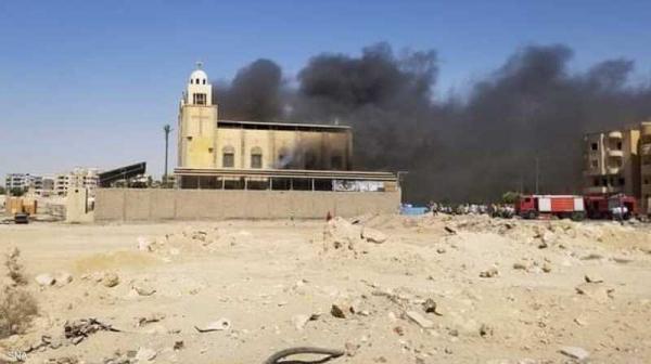 ثالث حادث حريق في كنيسة مصرية خلال 48 ساعة!