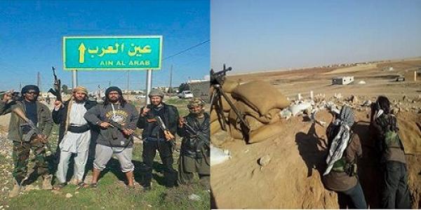 تصاعد هجمات "داعش" بـ "كوباني" للسيطرة على المعبر الحدودي مع تركيا