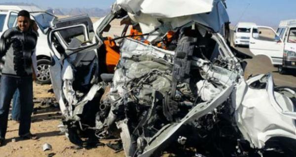 مصرع 11 شخصا في حادث سير بمحافظة سوهاج بصعيد مصر