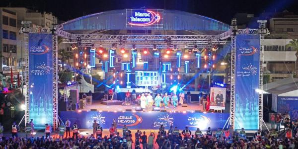 مهرجان الشواطئ لاتصالات المغرب يلهب الجماهير بمدينة الحسيمة
