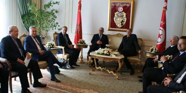 الرئيس التونسي يستقبل ابن كيران