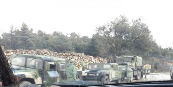 بعد محاصرة عدد من رجال الدرك من طرف قرويين، إنزال عسكري غير مسبوق بباب برد