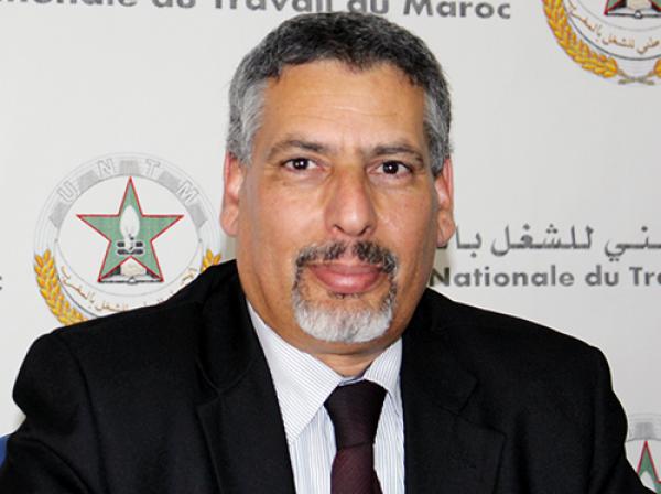 عبد الاله حلوطي أمينا عاما للاتحاد الوطني للشغل بالمغرب