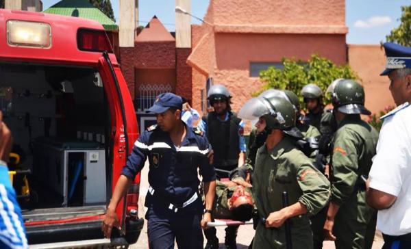 إصابات واعتقالات في صفوف طلبة الحي الجامعي بمراكش‏