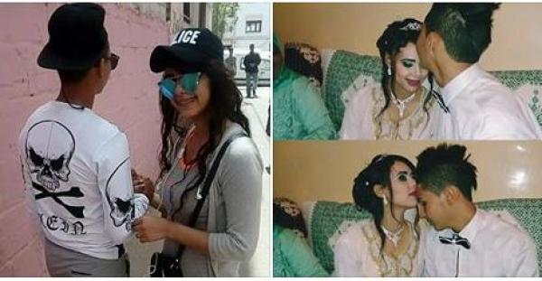 صهيب وخديجة أصغر كوبل مغربي يشارك في "لالة العروسة"