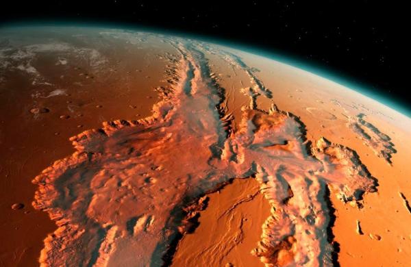 دراسة تكشف أن كوكب المريخ كان مغطى بمحيطات يبلغ عمقها 300 متر