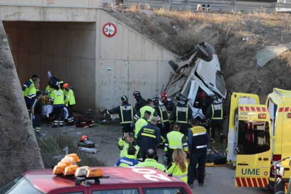 مأساة .. مصرع خمسة مغاربة في حادثة سير خطيرة باسبانيا 