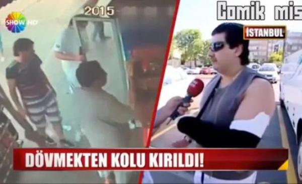 بالفيديو: الملاكم الذي واجه 15 تركياً: " أُصيب بخلع في كتفه"