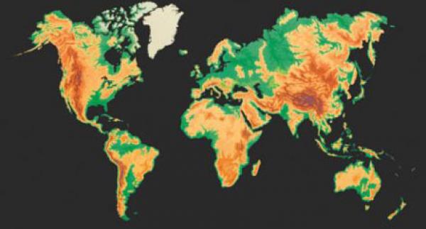خريطة «مذهلة» للعالم خلال العصر الجليدي