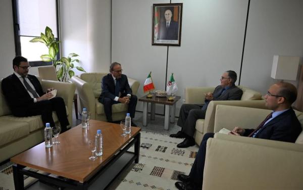 بلاني يقحم قضية الصحراء المغربية في لقاء مع سفير إيطاليا بالجزائر