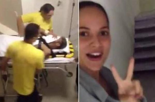 بالفيديو : طرد الممرضة التي صورت فيديو لنيمار في المستشفى