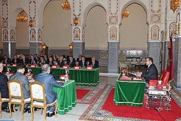 الملك محمد السادس يجمع وزراء حكومة التصريف في مراكش و هذا ما صادقوا عليه