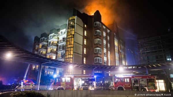 ألمانيا..  مقتل شخصين وإصابة آخرين جراء حريق في مستشفى