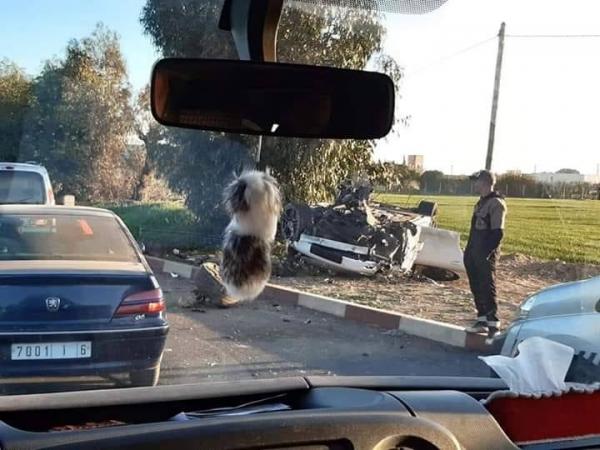 وفاة دركي وإصابة اثنين آخرين في حادثة سير خطيرة بين الدار البيضاء وبرشيد