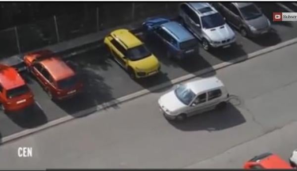 بالفيديو: شاهد أسوأ عملية ركن سيارة لامرأة في تشيكيا