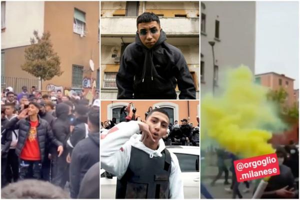 بالفيديو: رابور مغربي يثير فوضى عارمة خلال تصوير فيديو كليب بإيطاليا
