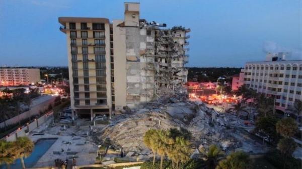في حادث غامض...انهيار مبنى سكني بـ"ميامي بيتش" وفقدان 99 شخصا جلهم من الإسرائيليين